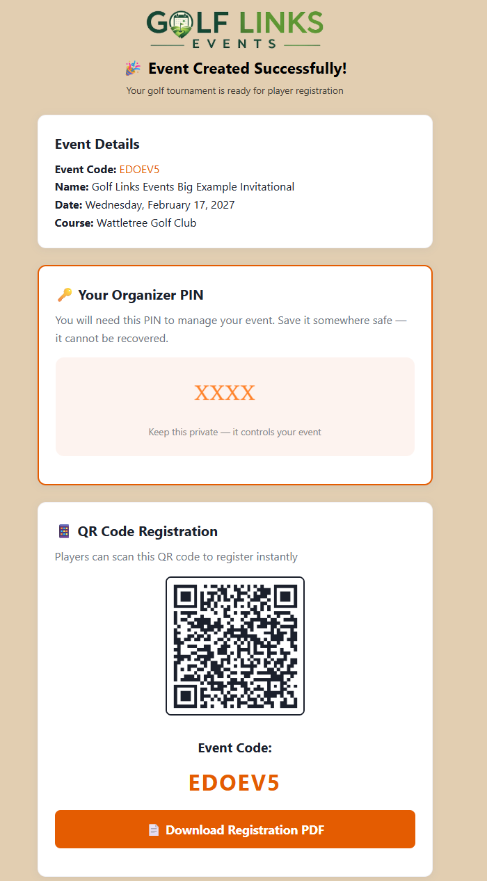 Registration QR Code